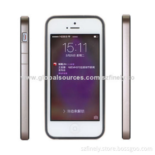 Bumper Cases for iPhone 5/5S, Double Injection, Ultra-thin, Lightweight and Simple